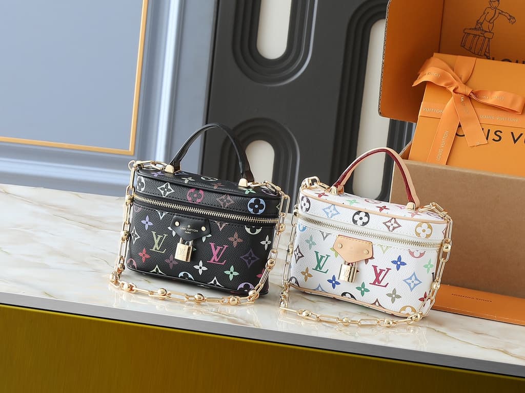Louis Vuitton Multicolor Monogram Vanity Chain Bag