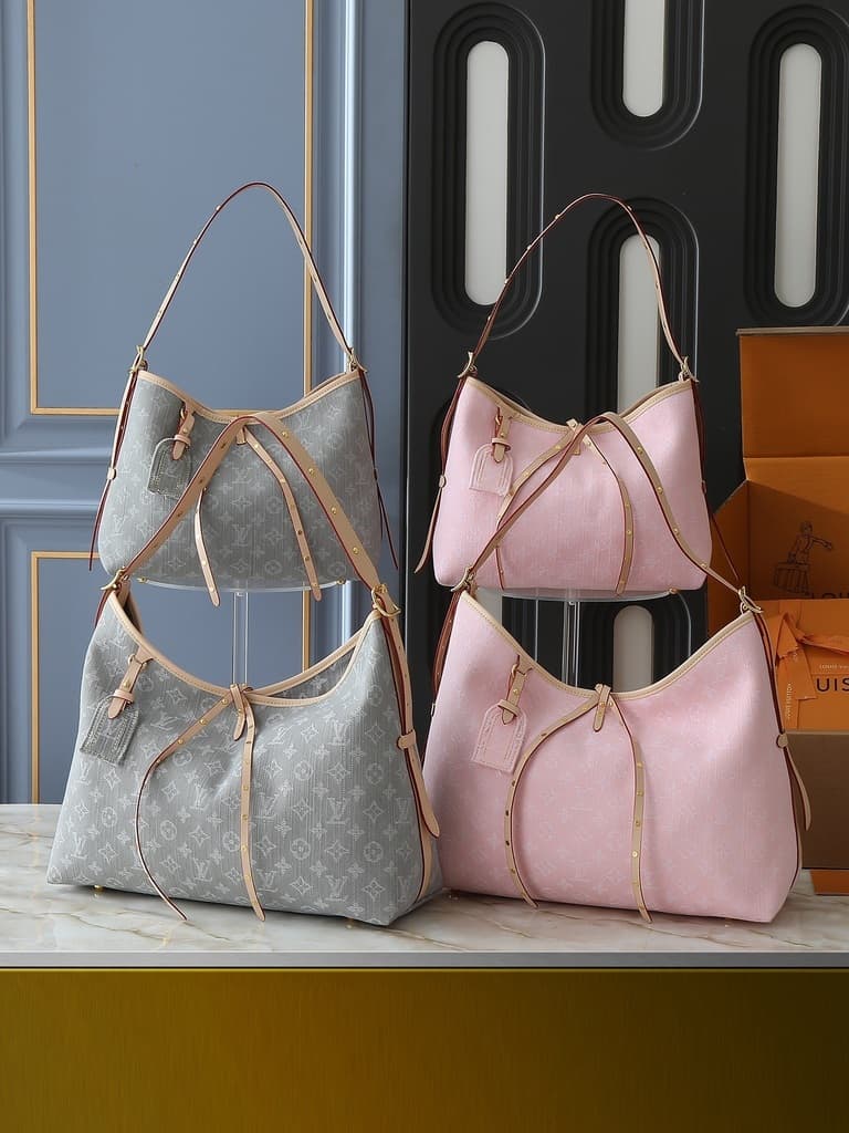 Louis Vuitton Monogram Denim Hobo Bag MM