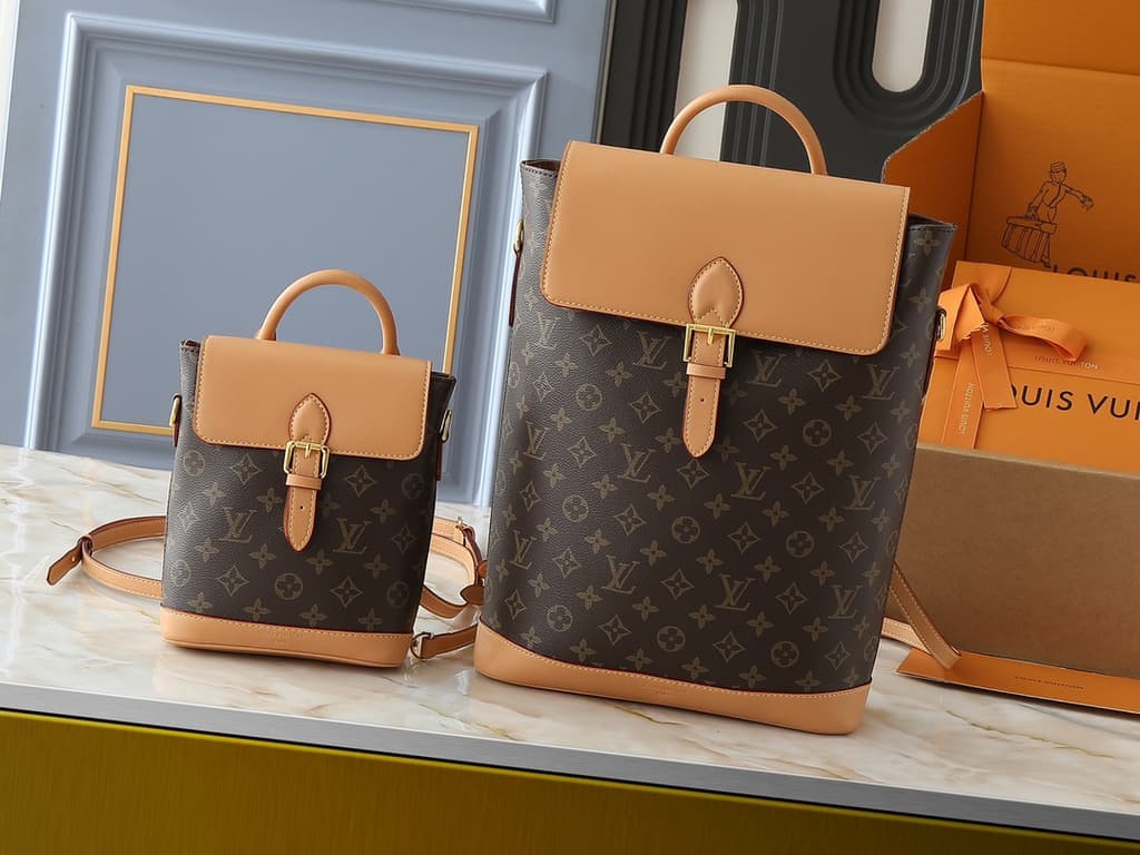 Louis Vuitton Monogram Flap Backpack MM