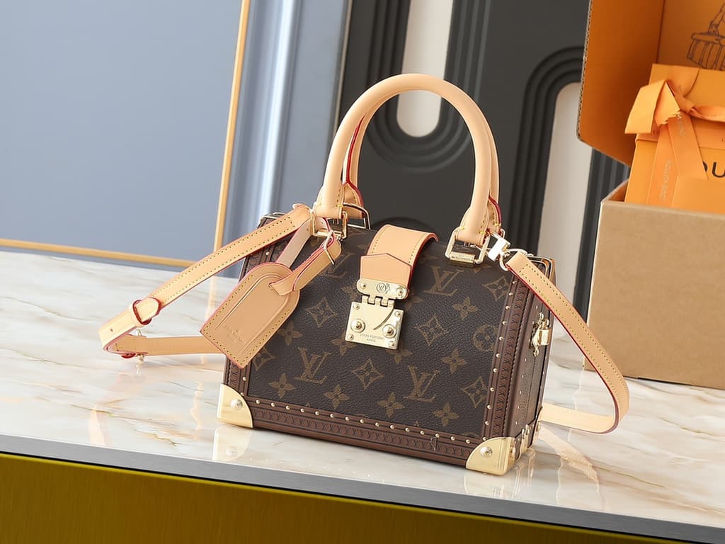 Louis Vuitton Monogram Handle Soft Trunk Bag - Classic Monogram