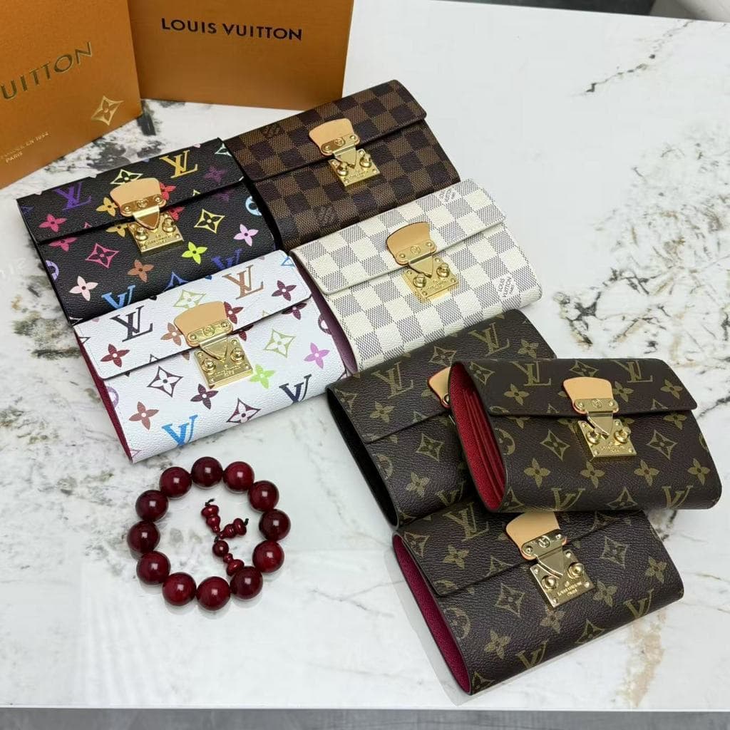 Louis Vuitton Monogram Multicolore Joy Wallet - Black