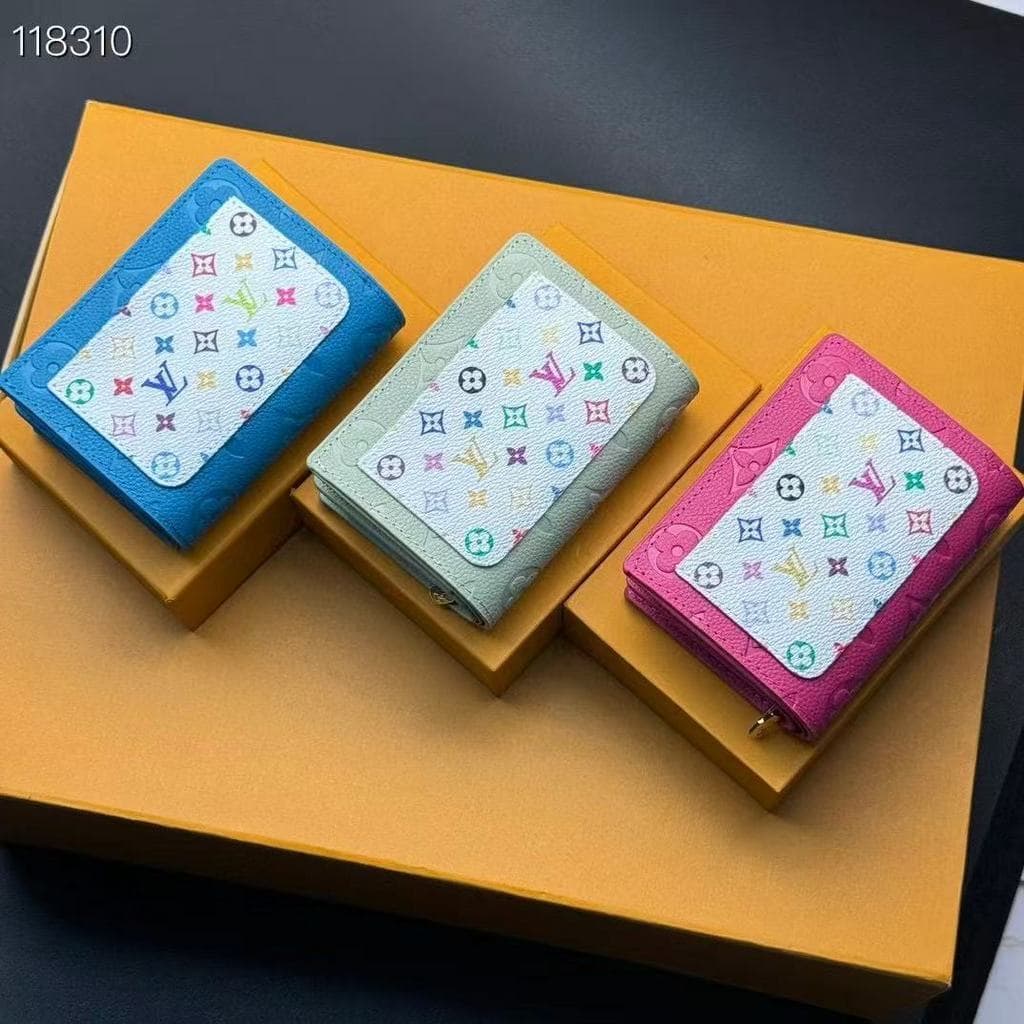 Louis Vuitton Monogram Multicolore Empreinte Compact Wallet